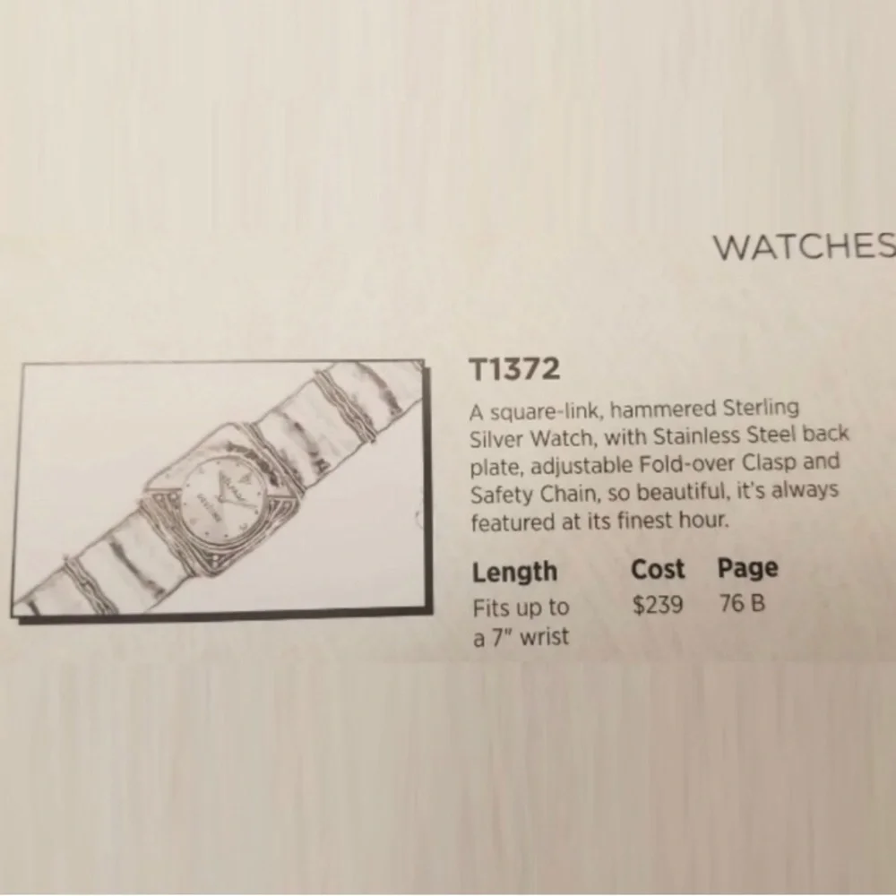 Silpada Sterling Silver Hinged Wrist Watch - Picture 15 of 17